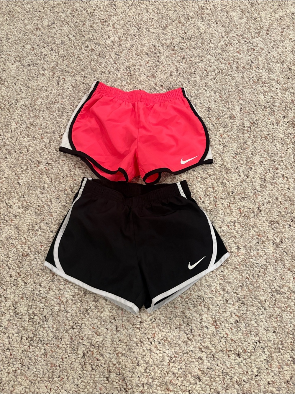 Nike girls dryfit shorts size 6x - 2 pairs